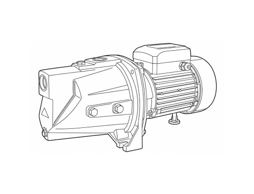 Насос поверхневий струменевий Vitals Aqua JW 643w